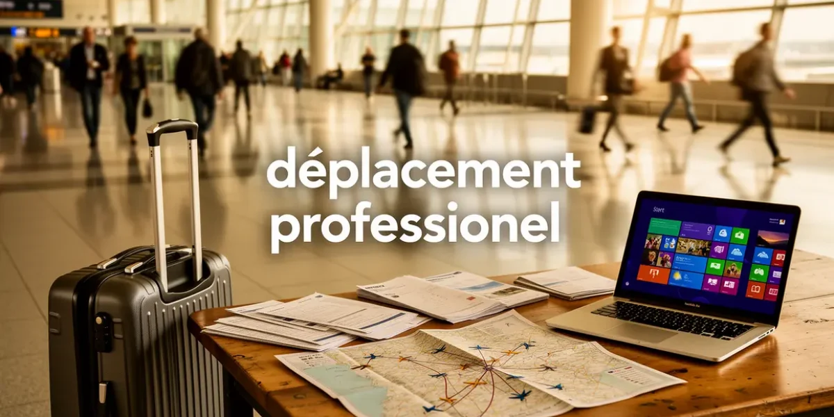 vue dynamique déplacement professionnel au bureau et aéroport