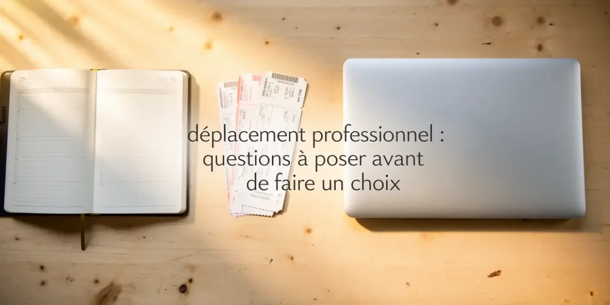 agenda billets train ordinateur sur bureau deplacement professionnel