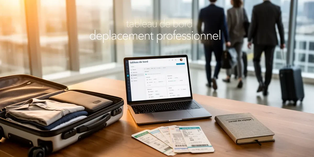 valise ouverte et outils deplacement professionnel