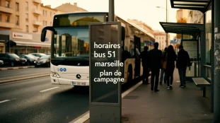 bus 51 marseille plan de campagne horaires passagers