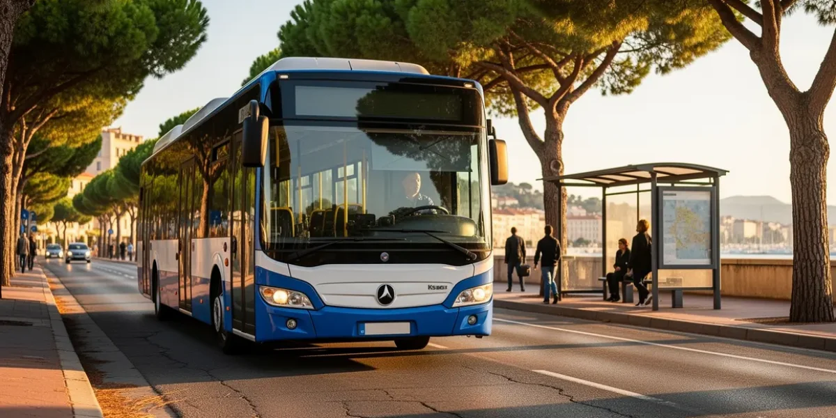 Bus 51 Marseille Plan de Campagne arret matin