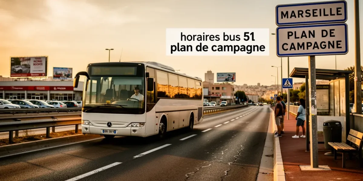 bus ligne 51 marseille plan de campagne horaires