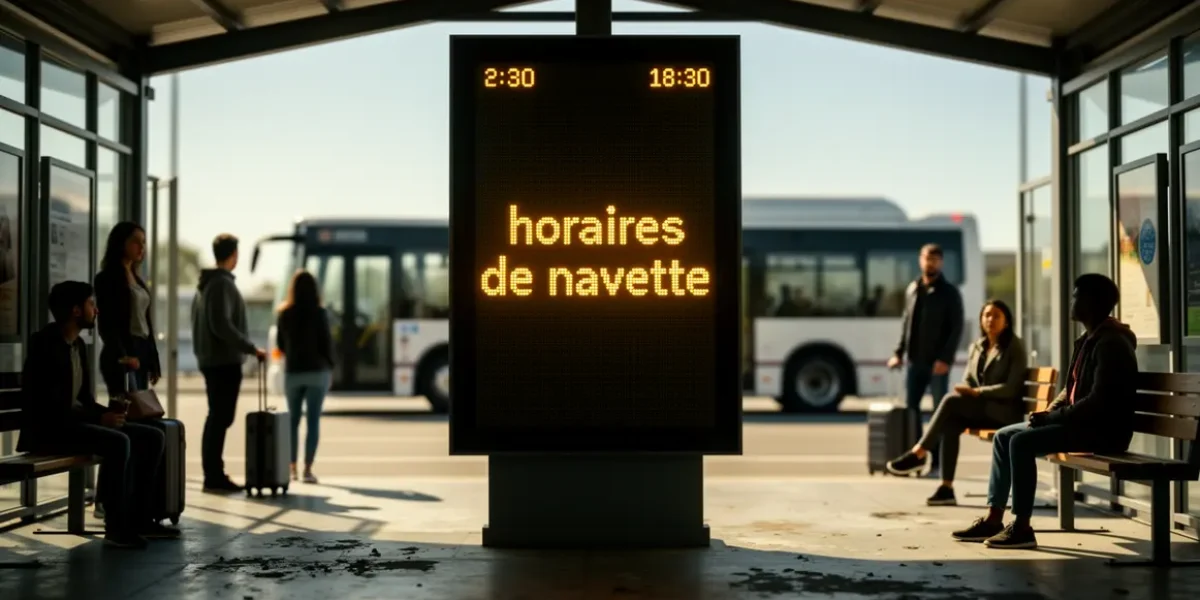horaires de navette aix marseille gare routiere