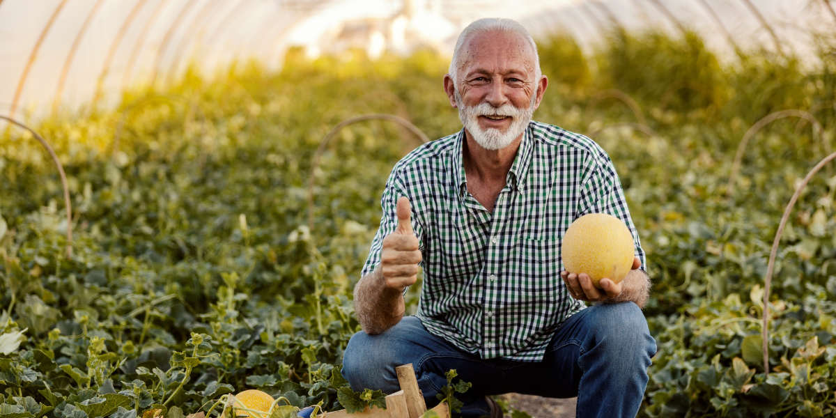 La retraite d'un agriculteur après 40 ans de travail