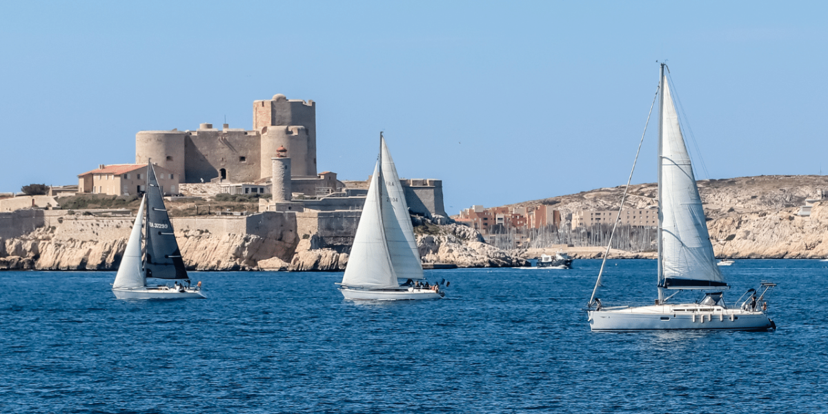 Image du célèbre Château d'If à Marseille