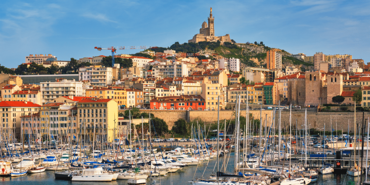 Vue panoramique de Marseille, France