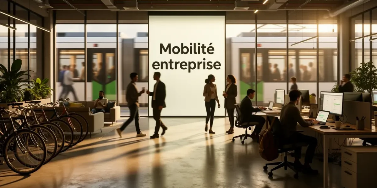 Mobilite entreprise dynamique open space velo teletravail