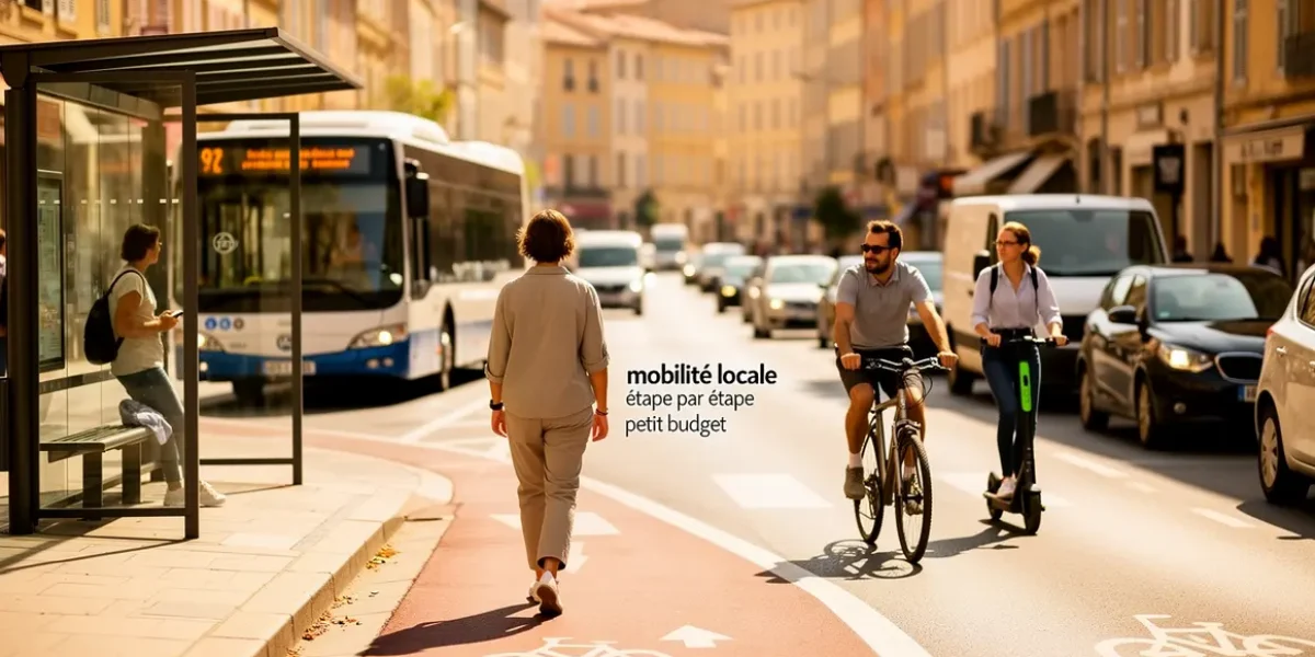 scene urbaine mobilite locale petit budget Aix-Marseille