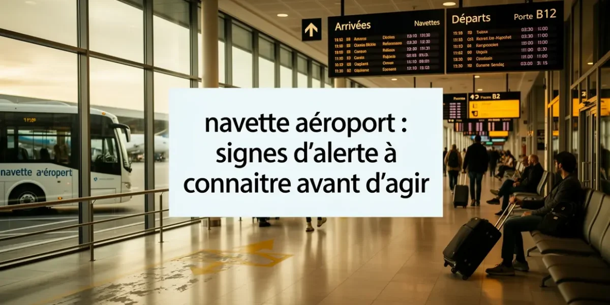 alerte navette aeroport terminal francais