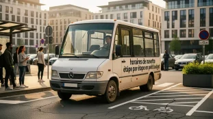 navette minibus en ville aix-marseille avec horaires et budget