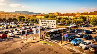 Parking relais gratuit avec navette à Aix-en-Provence