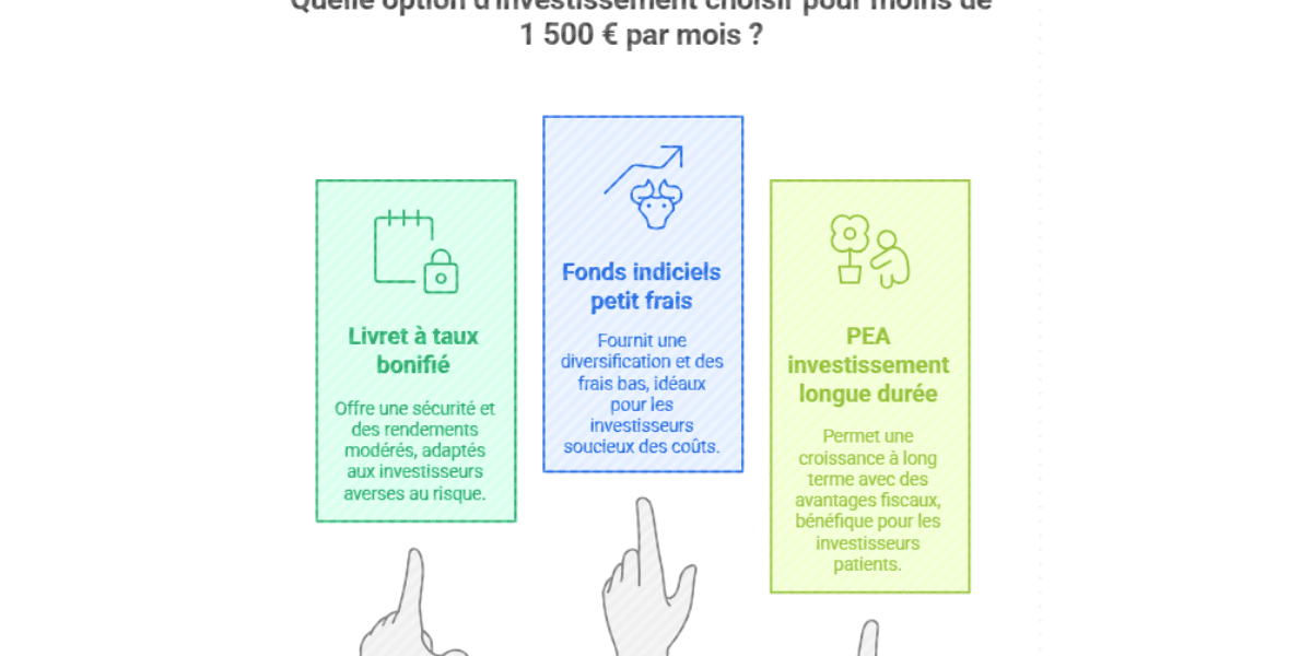 Placements 2025, les options pour moins de 1 500 € par mois
