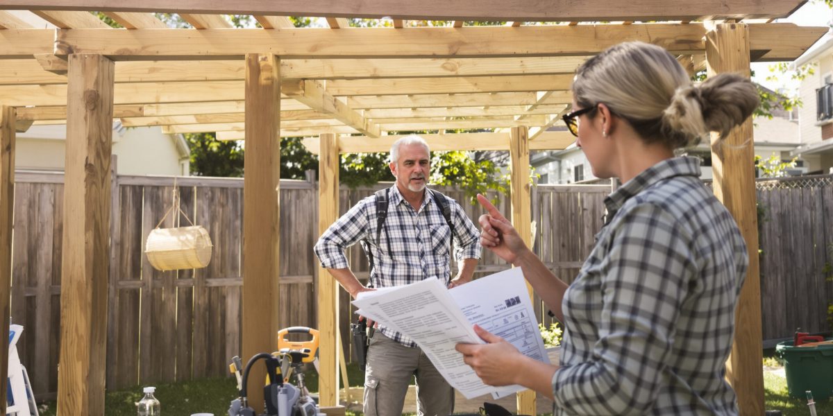 Une pergola dans son jardin
