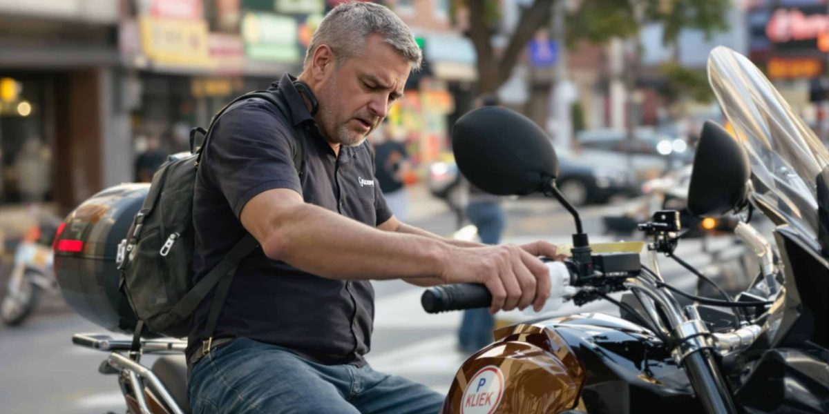 Interdiction de stationner des motos