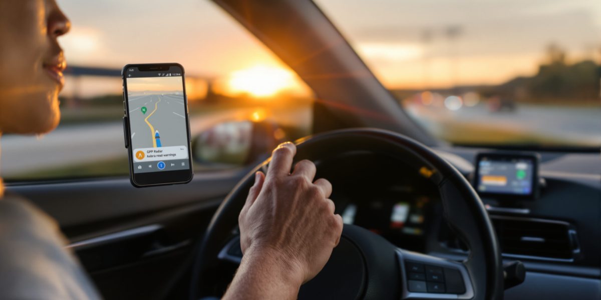 alertes radars sur Google Maps