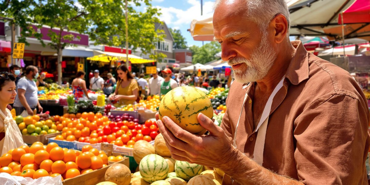 reconnaître un melon sucré et mûr