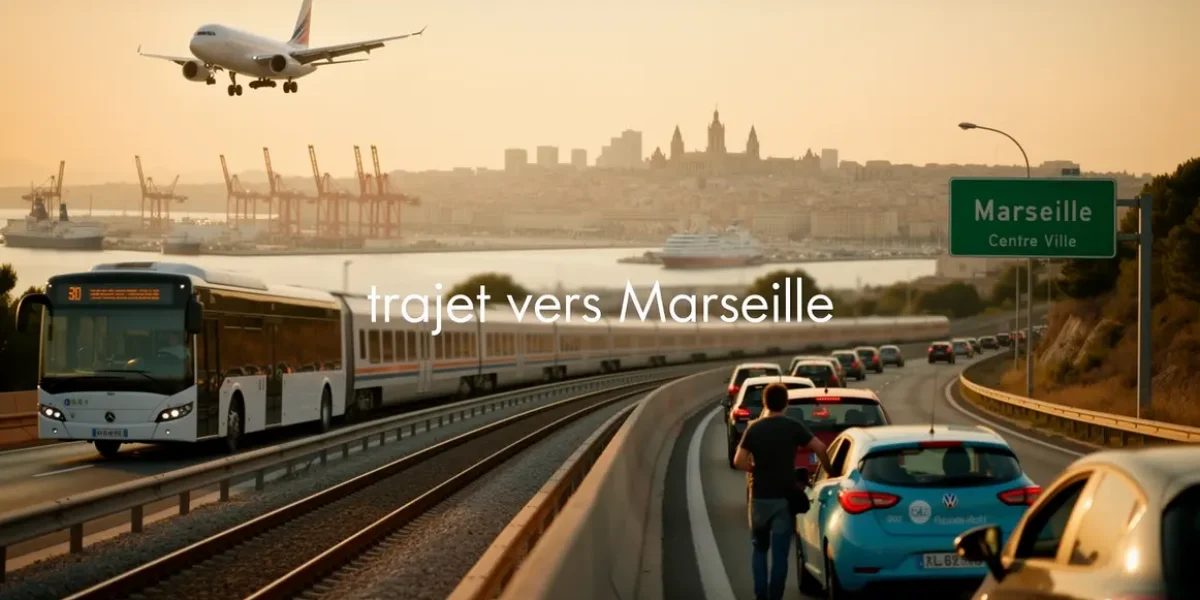 trajet vers marseille bus train avion voiture covoiturage