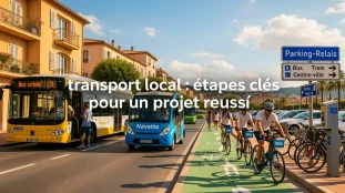 Ville méditerranéenne dynamique transports publics Aix Marseille