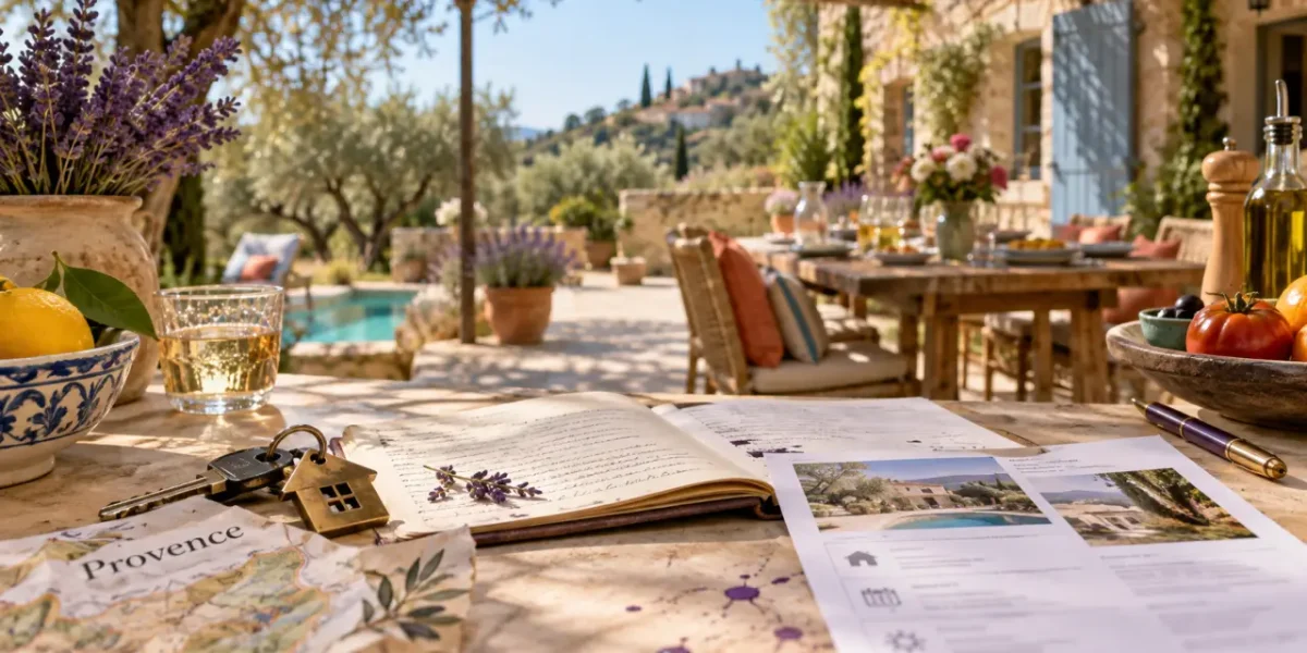 Vacance provence location : gîte avec piscine en Provence