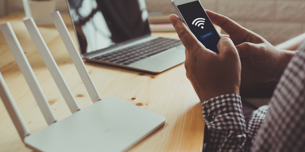 Wi-Fi allumé sur un téléphone